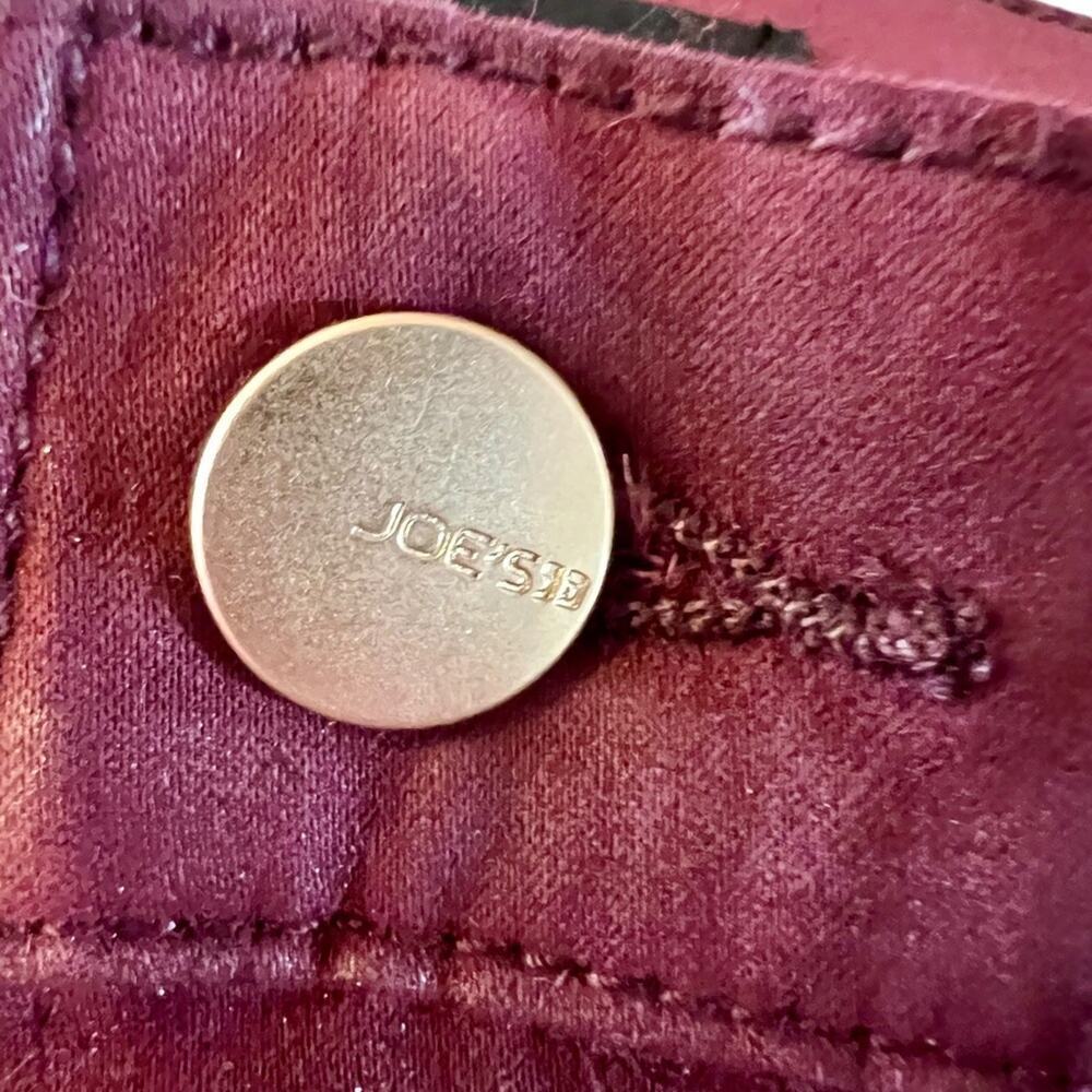 JOE'S JEANS Women's Coated High Rise Wide Leg Full-Length Jeans - Size 31 - NWT - Picture 8 of 10